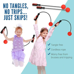 Creative Ropeless Adjustable Jump Rope Weighted Cordless Skipping Rope