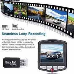 2.4 Inch Full HD 1080P Dash Cam Front Camera Or Rear Camera