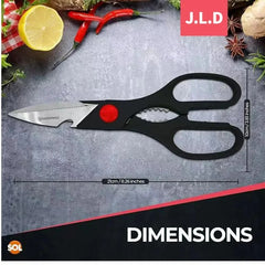 Heavy Duty Kitchen Scissors Food Scissors Sharp Scissors With Nutcrackers