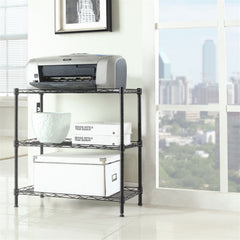 Three-tier Household Shelves Kitchen Shelves Microwave Storage Shelves