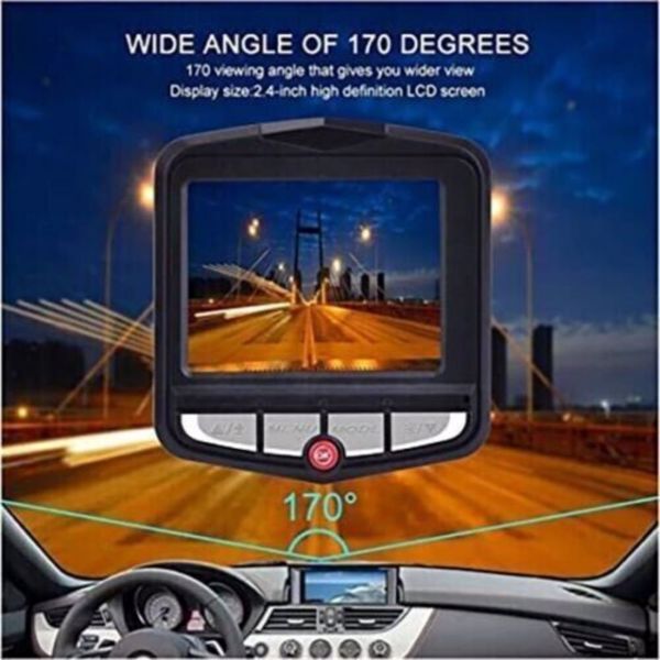 2.4 Inch Full HD 1080P Dash Cam Front Camera Or Rear Camera