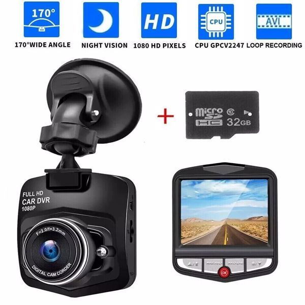 2.4 Inch Full HD 1080P Dash Cam Front Camera Or Rear Camera